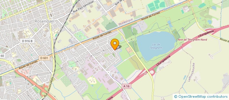 localisation de l'entreprise MADAME EMMANUELLE FOUBERT  TETEGHEM-COUDEKERQUE-VILLAGE