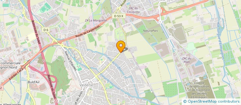 localisation de l'entreprise MADAME EMMANUELLE FOUQUE  VEDENE