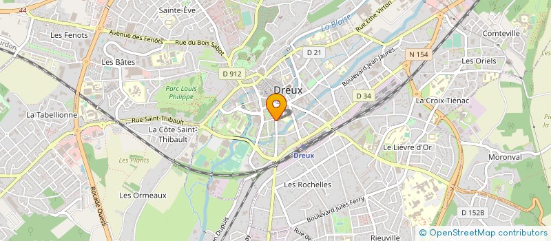 localisation de l'entreprise MADAME EMMANUELLE FRAISSE à DREUX