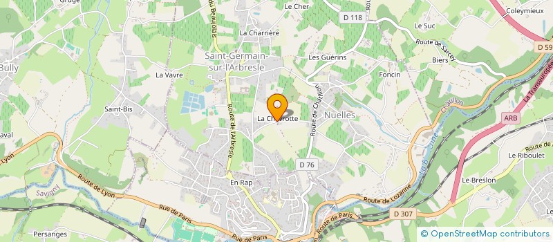 localisation de l'entreprise MADAME EMMANUELLE FRANCISCO  SAINT-GERMAIN-NUELLES