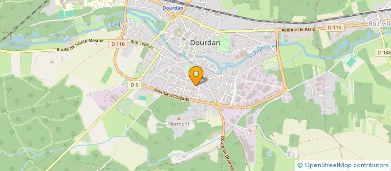 localisation de l'entreprise MADAME EMMANUELLE FRANCO  SAINT-ESCOBILLE