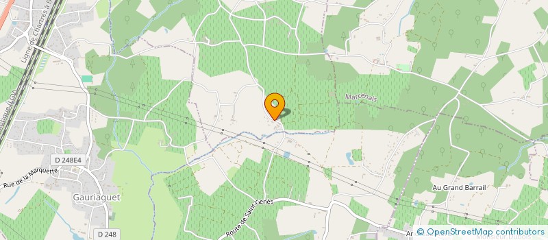 localisation de l'entreprise MADAME EMMANUELLE FRANCOIS  MARSAS