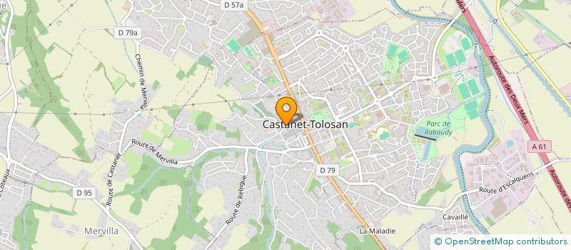 localisation de l'entreprise MADAME EMMANUELLE FRANJAU à CASTANET-TOLOSAN