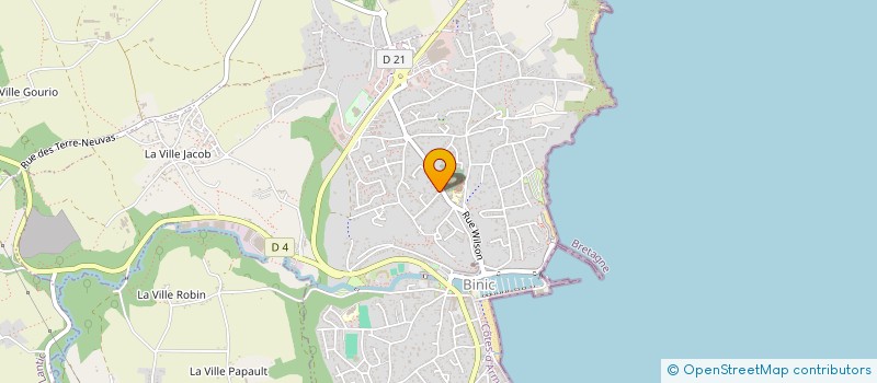 localisation de l'entreprise MADAME EMMANUELLE FRICHET à BINIC-ETABLES-SUR-MER