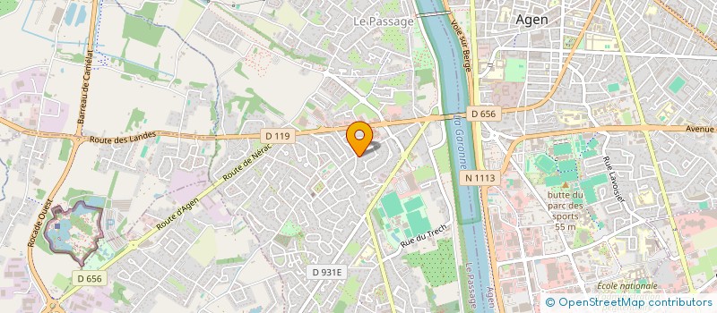 localisation de l'entreprise MADAME EMMANUELLE FUND  LE PASSAGE