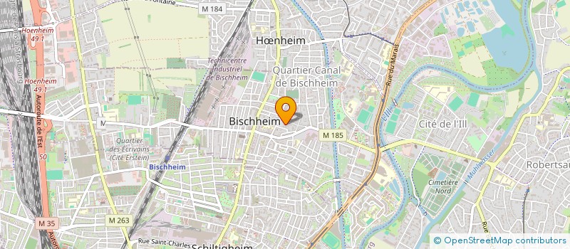 localisation de l'entreprise MADAME EMMANUELLE FURCIERI  BISCHHEIM