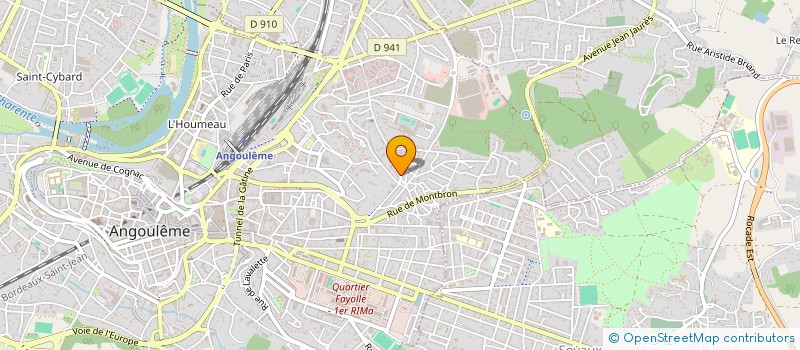 localisation de l'entreprise MADAME EMMANUELLE GABRIEL à ANGOULEME