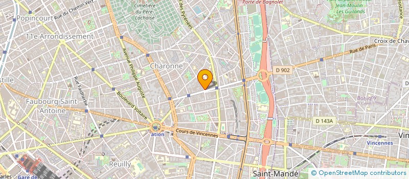 localisation de l'entreprise MADAME EMMANUELLE GAGELIN  PARIS