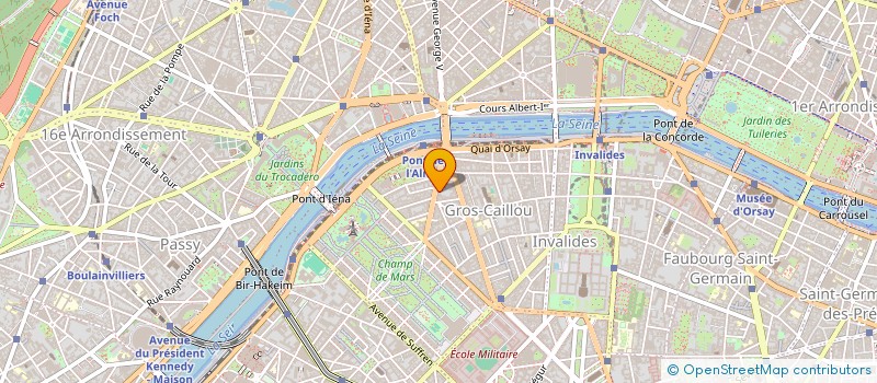 localisation de l'entreprise MADAME EMMANUELLE GAIN  PARIS