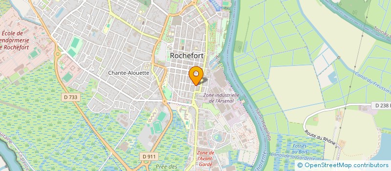 localisation de l'entreprise MADAME EMMANUELLE GAIOTTI  ROCHEFORT