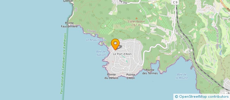 localisation de l'entreprise MADAME EMMANUELLE GALIANO à SAINT-CYR-SUR-MER