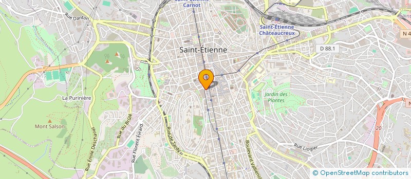 localisation de l'entreprise MADAME EMMANUELLE GALLOT à SAINT-ETIENNE