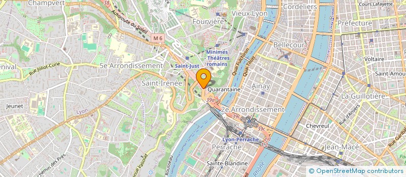 localisation de l'entreprise MADAME EMMANUELLE GARAULT  LYON