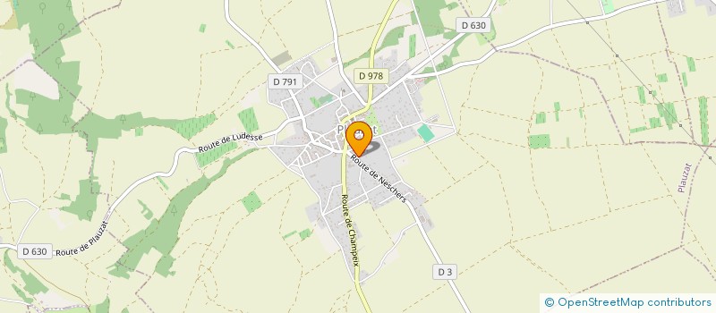 localisation de l'entreprise MADAME EMMANUELLE GARDY  PLAUZAT