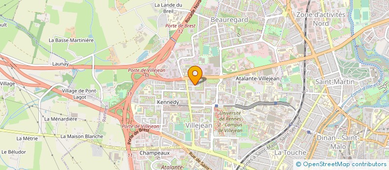 localisation de l'entreprise MADAME EMMANUELLE GAREL  RENNES