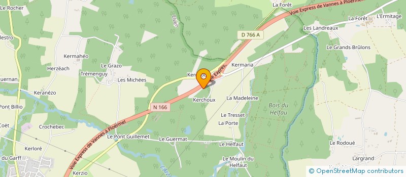 localisation de l'entreprise MADAME EMMANUELLE GARNIER  ELVEN