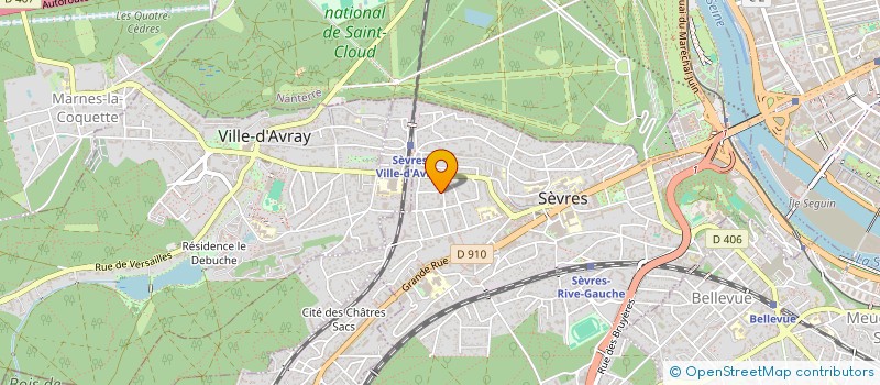 localisation de l'entreprise MADAME EMMANUELLE GARRIDO à SEVRES