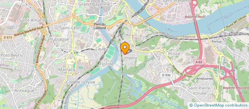 localisation de l'entreprise MADAME EMMANUELLE GAUDE à BAYONNE