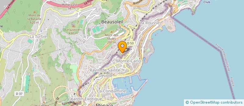 localisation de l'entreprise MADAME EMMANUELLE GAUTHIER  BEAUSOLEIL