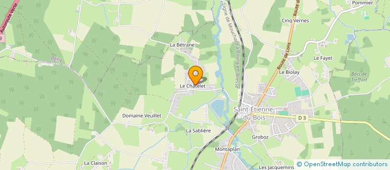 localisation de l'entreprise MADAME EMMANUELLE GAUZY à SAINT-ETIENNE-DU-BOIS
