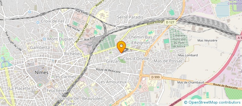 localisation de l'entreprise MADAME EMMANUELLE GENDRE à NIMES
