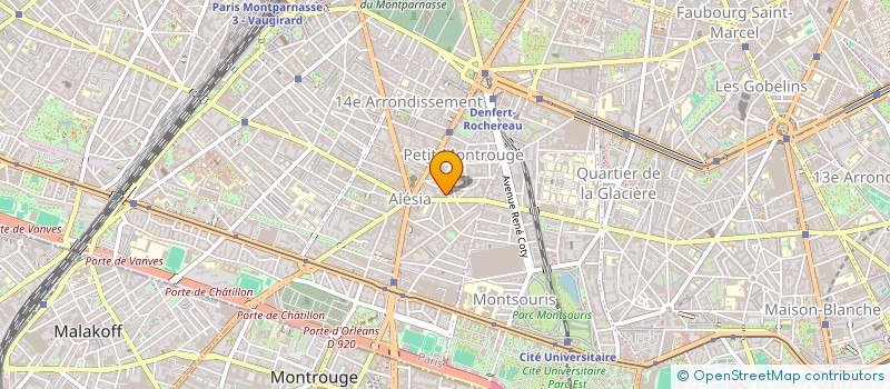 localisation de l'entreprise MADAME EMMANUELLE GENTHON  PARIS