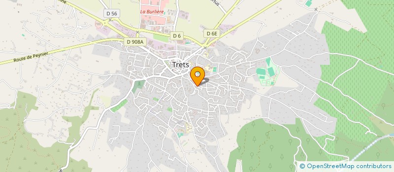 localisation de l'entreprise MADAME EMMANUELLE GERAUD à TRETS