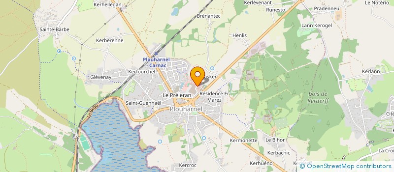 localisation de l'entreprise MADAME EMMANUELLE GERMAIN  PLOUHARNEL