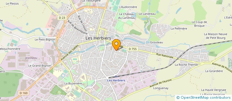 localisation de l'entreprise MADAME EMMANUELLE GESLIN à BEAUREPAIRE
