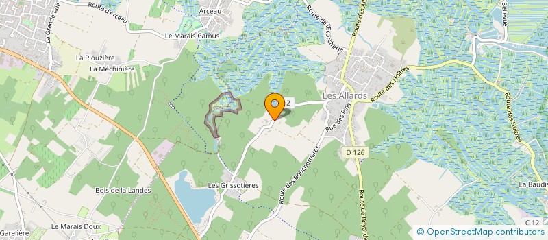 localisation de l'entreprise MADAME EMMANUELLE GILLOIRE  DOLUS-D'OLERON