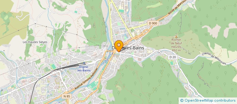 localisation de l'entreprise MADAME EMMANUELLE GILLON à DIGNE-LES-BAINS