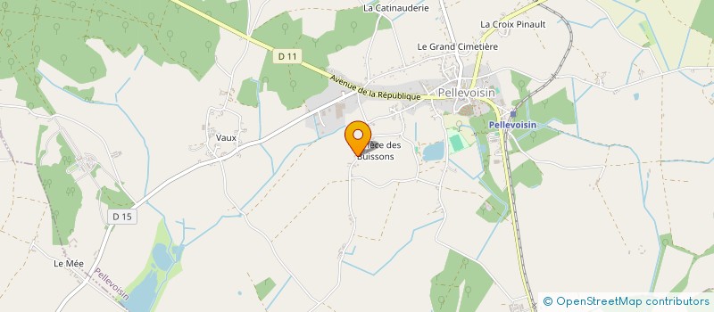 localisation de l'entreprise MADAME EMMANUELLE GIORDANENGO à PELLEVOISIN