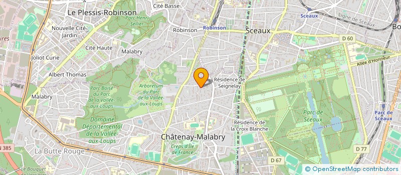 localisation de l'entreprise MADAME EMMANUELLE GIRARD à CHATENAY-MALABRY