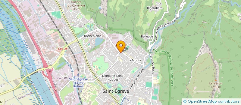 localisation de l'entreprise MADAME EMMANUELLE GIRARD à SAINT-EGREVE