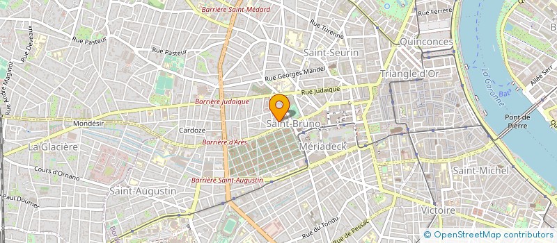 localisation de l'entreprise MADAME EMMANUELLE GIRAUD  BORDEAUX