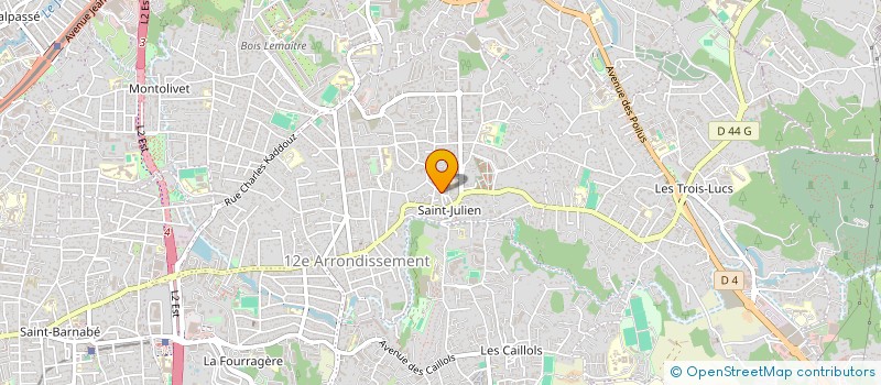 localisation de l'entreprise MADAME EMMANUELLE GIRIER à MARSEILLE