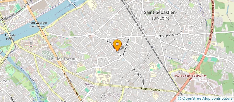 localisation de l'entreprise MADAME EMMANUELLE GLAIZE  SAINT-SEBASTIEN-SUR-LOIRE