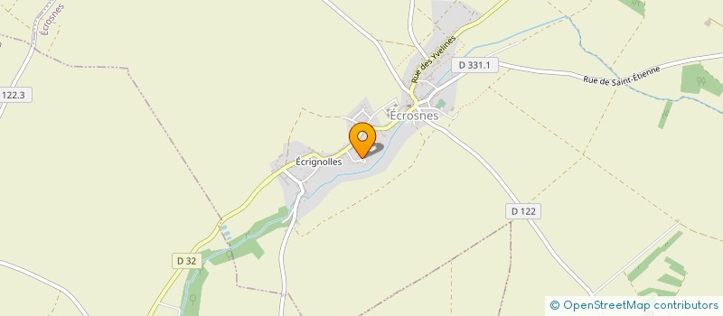 localisation de l'entreprise MADAME EMMANUELLE GLAVIER à ECROSNES
