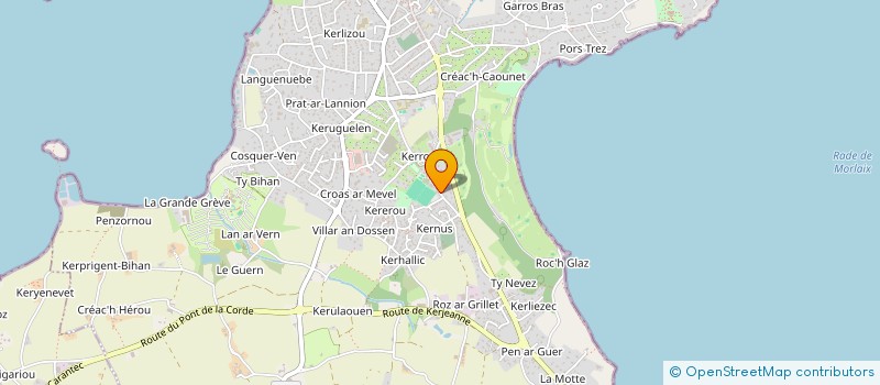 localisation de l'entreprise MADAME EMMANUELLE GODEC  CARANTEC