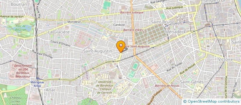 localisation de l'entreprise MADAME EMMANUELLE GOJOSSO  BORDEAUX