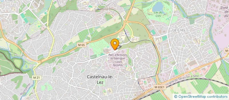 localisation de l'entreprise MADAME EMMANUELLE GOMEZ à CASTELNAU-LE-LEZ
