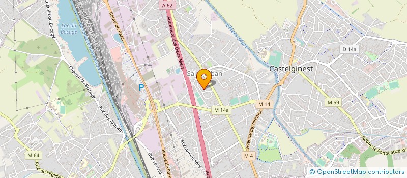 localisation de l'entreprise MADAME EMMANUELLE GOMEZ  GARIDECH