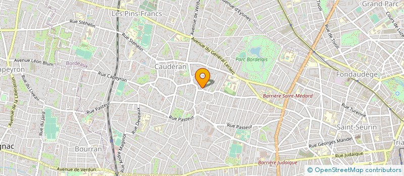 localisation de l'entreprise MADAME EMMANUELLE GOUIN à BORDEAUX