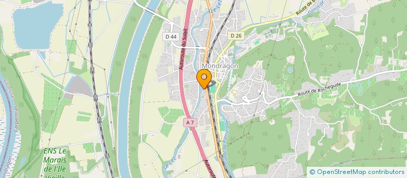 localisation de l'entreprise MADAME EMMANUELLE GOUJON  MONDRAGON