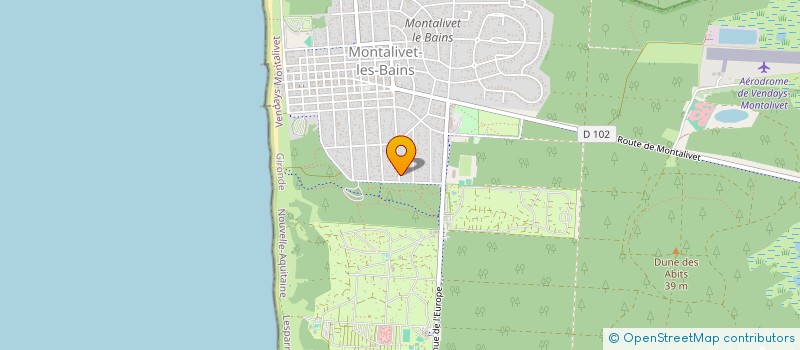 localisation de l'entreprise MADAME EMMANUELLE GOUPIL  VENDAYS-MONTALIVET