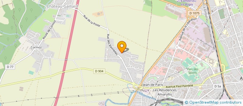 localisation de l'entreprise MADAME EMMANUELLE GOUTTEFANGEAS à CHATEAU-GAILLARD