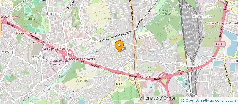 localisation de l'entreprise MADAME EMMANUELLE GRANADOS  VILLENAVE-D'ORNON