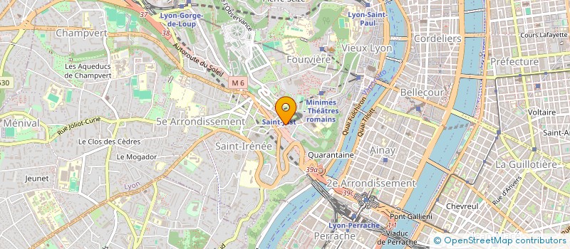 localisation de l'entreprise MADAME EMMANUELLE GRAND à LYON