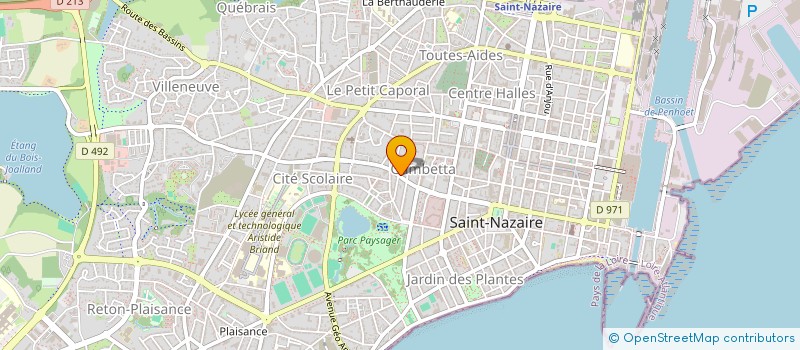 localisation de l'entreprise MADAME EMMANUELLE GREMAUD à SAINT-NAZAIRE