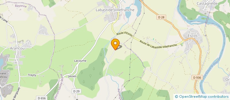 localisation de l'entreprise MADAME EMMANUELLE GRISO à SALIES-DE-BEARN